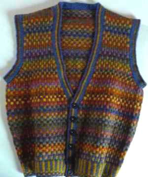 Mosaic waistcoat