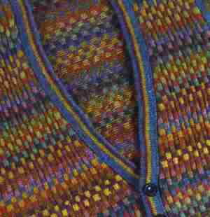 Mosaic waistcoat