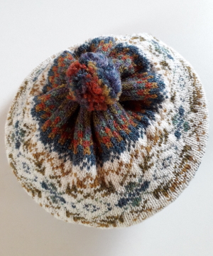 Star Ice tam o'shanter KnitKit and knitting pattern